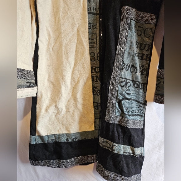 Leopards & Roses long tunic jacket - Picture 3 of 6